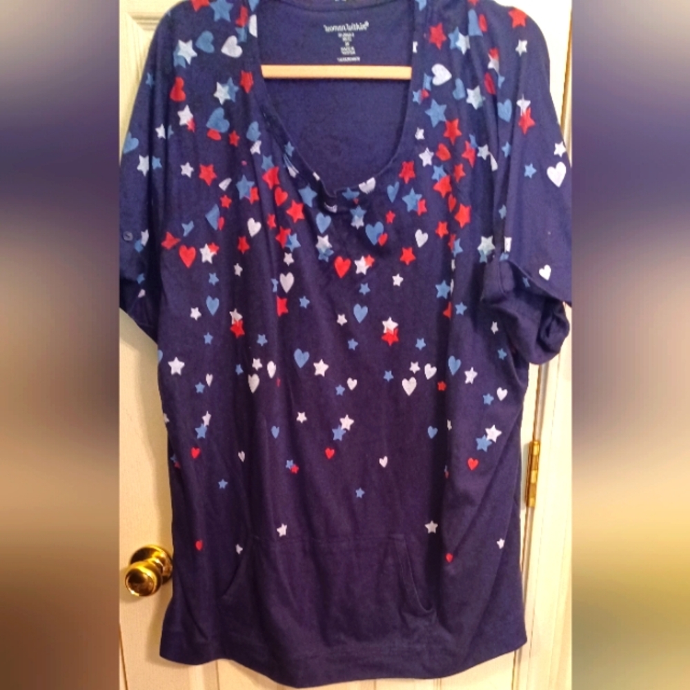 New Stars & hearts tee